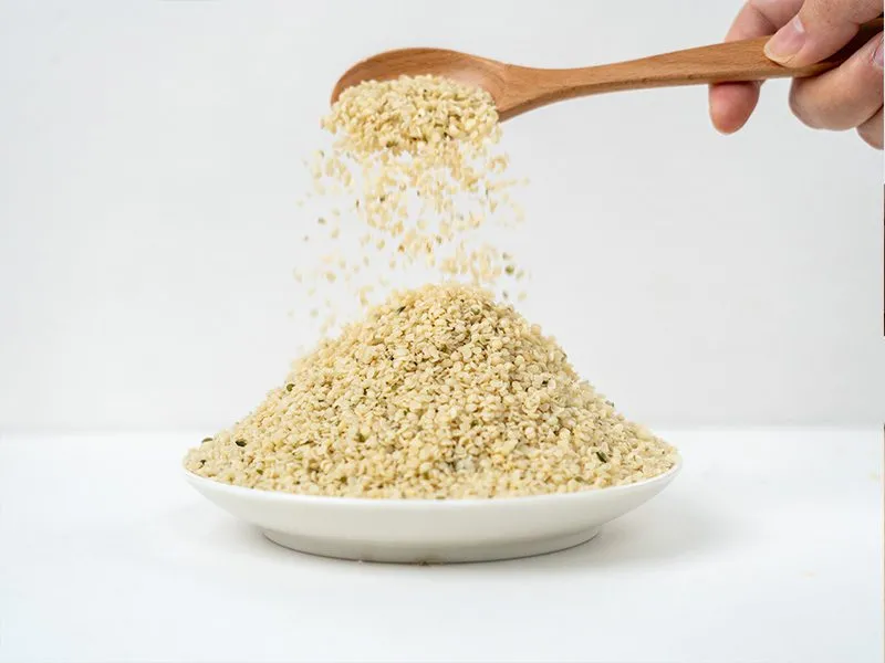 Corazones de cáñamo orgánico organic hemp hearts