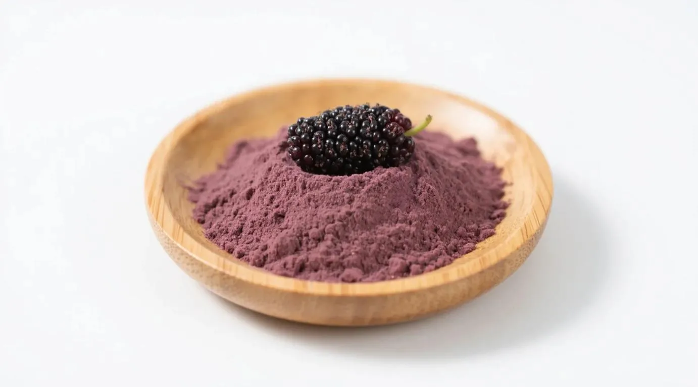 Polvo de fruta de morera orgánica organic mulberry fruit powder