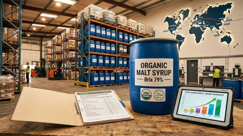 Jarabe De Malta Orgánico: Guía De Abastecimiento Y Especificaciones Técnicas Para La Industria Alimentaria Organic Malt Syrup Market Outlook &Amp; B2B Procurement Guide