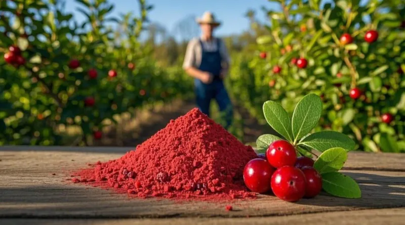 Polvo De Arándano Rojo Ecológico: La Brillante Solución De La Naturaleza Para La Salud Urinaria Y Mucho Más Organic Cranberry Powder 1