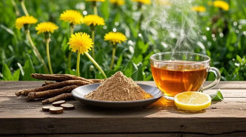 Polvo De Extracto De Raíz De Diente De León Orgánico: La Potencia Desintoxicante Y Limpiadora Del Hígado Que La Naturaleza Concibió Organic Dandelion Extract