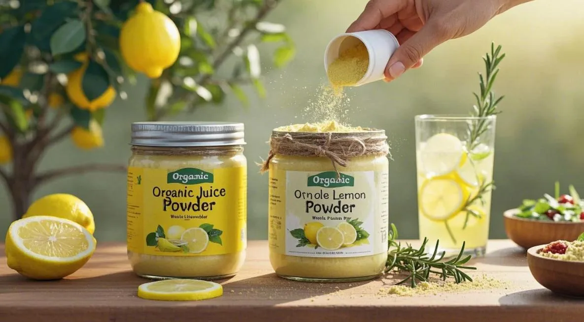 Organic Lemon Powder Organic Lemon Juice Powder