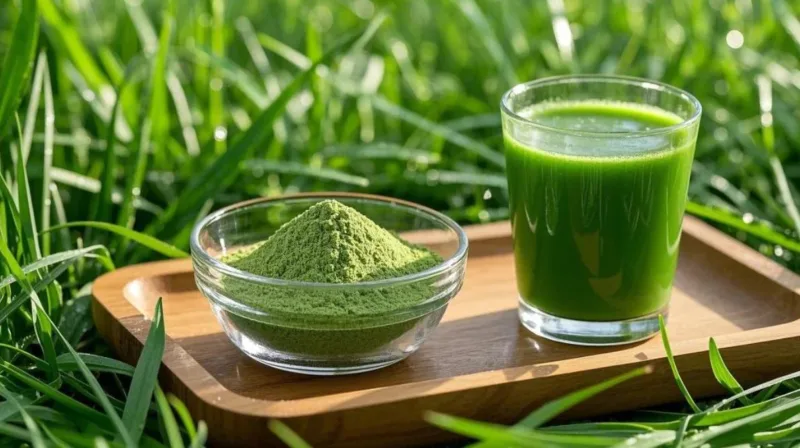 Polvo De Hierba De Trigo Orgánica Y Polvo De Zumo: El Impulso Verde Definitivo Para La Desintoxicación, La Energía Y Una Salud Radiante Organic Wheatgrass Juice Powder