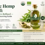 Aceite de semillas de cáñamo orgánico: prensado en frío vs refinado — una guía completa de abastecimiento B2B