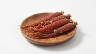 organic red ginseng root