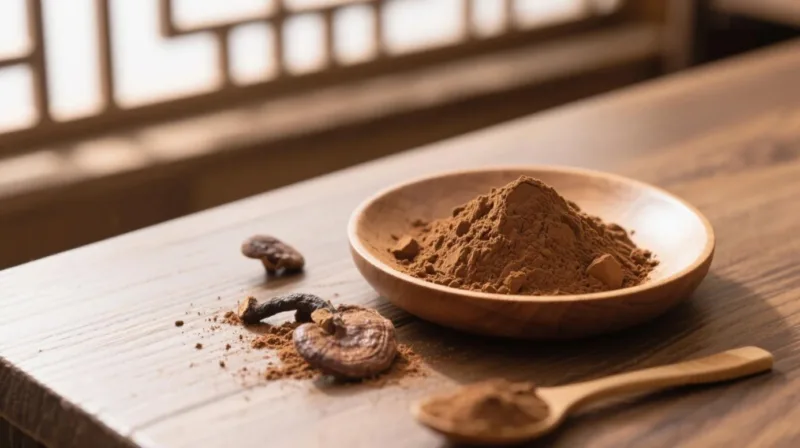 ¿Cuáles Son Los Efectos Secundarios Del Extracto De Reishi? Equilibrar El Poder Del Hongo Superestrella Con Precaución Organic Reishi Mushroom Extract Powder