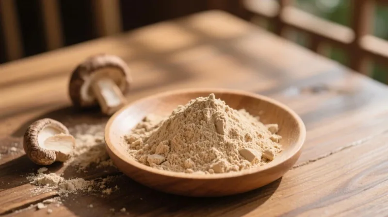 Shiitake Vs. Portobello: El Duelo Definitivo De Champiñones Respaldado Por La Ciencia Organic Shiitake Powder