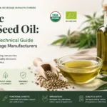Aceite de semillas de cáñamo orgánico: la guía técnica completa para fabricantes de alimentos y bebidas