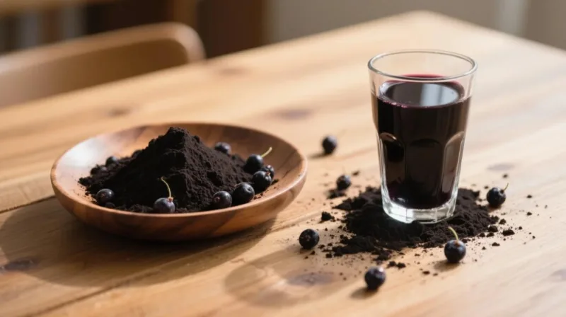 ¿Para Qué Sirve El Polvo De Grosella Negra? Los Vibrantes Beneficios Del Polvo De Grosella Negra Y El Polvo De Jugo Orgánicos Organic Black Currant Powder