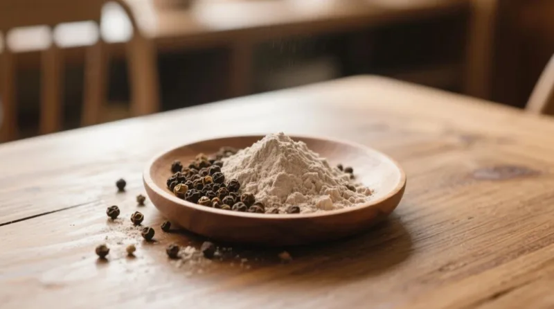 ¿Por Qué Se Añade Pimienta Negra A Los Suplementos? El Secreto Picante Detrás Del Polvo De Extracto De Pimienta Negra Orgánico Organic Black Pepper Extract Powder