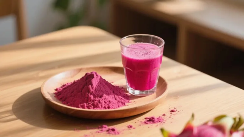 Beneficios De La Pitahaya Para La Salud: Nutrición Vibrante De La Superfruta Orgánica Organic Dragon Fruit Powder