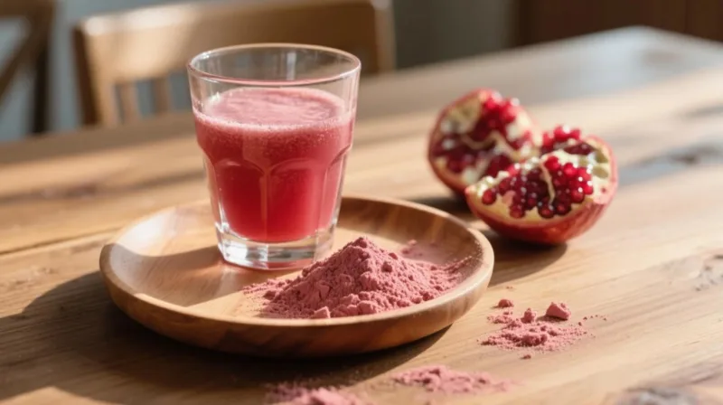 Polvo De Granada Ecológica Vs. Zumo Fresco: ¿Es El Polvo Igual De Nutritivo? Organic Pomegranate Powder
