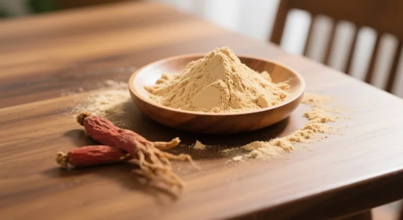 Ginseng Rojo: Salud Cerebral Y Cognición Organic Red Ginseng Powder