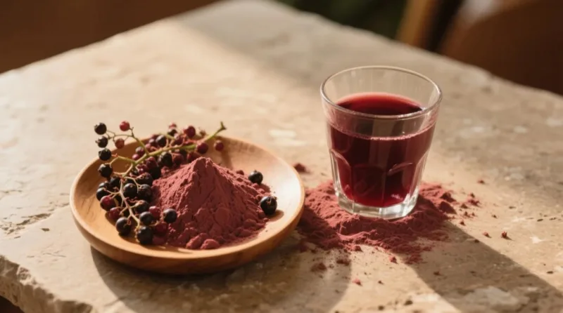 ¿Qué Hace El Polvo De Jugo De Saúco Ecológico Por Ti? El Arma Secreta Del Sistema Inmunitario Organic Elderberry Juice Powder