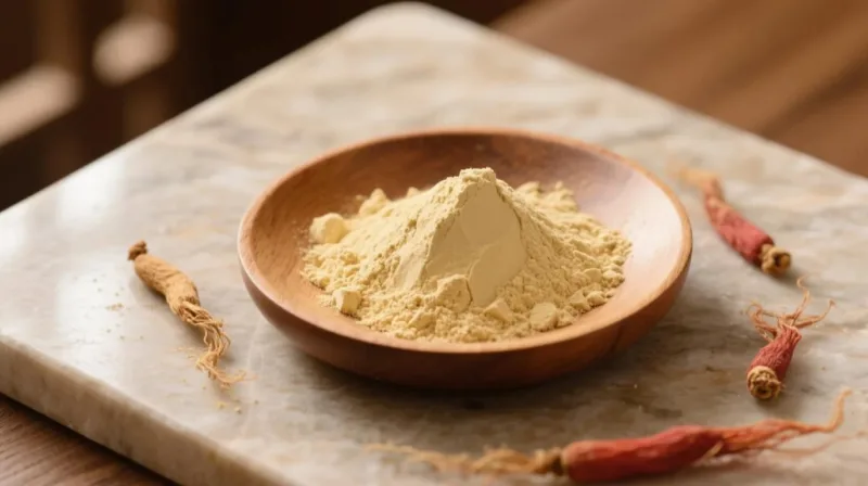 ¿Para Qué Sirve El Polvo De Extracto De Ginseng? Más Allá Del Subidón De Energía Y El Bombo De Oficina Organic Red Ginseng Root Powder