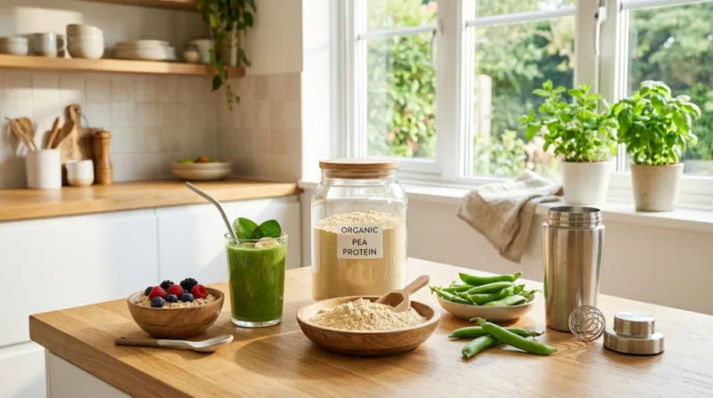 Aumenta Tu Energía De Forma Natural: La Guía Completa De Los Beneficios De La Proteína De Guisante Orgánica Y Cómo Elegirla Power Up Naturally The Complete Guide To Organic Pea Protein Benefits &Amp; Selection