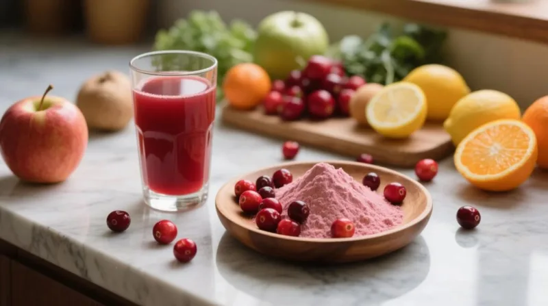 ¿Ansías Una Dosis Diaria De Antioxidantes Y Bienestar? ¿Has Descubierto El Polvo De Arándano Rojo Orgánico? Organic Cranberry Powder &Amp; Juice