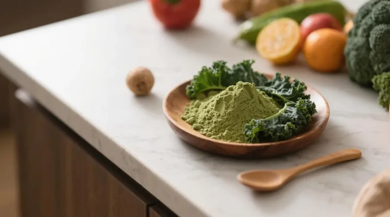 ¿Te Apetece Un Impulso Verde Diario? ¿Es El Polvo De Kale Ecológico Tu Nuevo Secreto De Superalimento? Organic Kale Powder