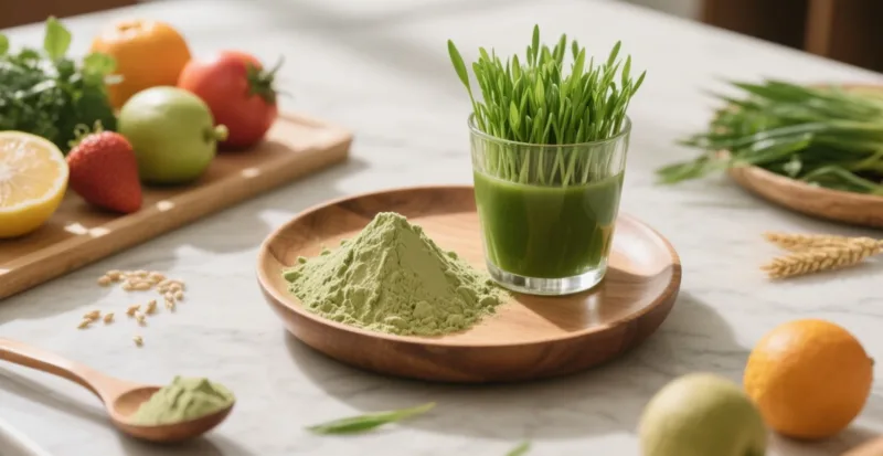 Cómo El Polvo De Hierba De Cebada Ecológico Favorece La Desintoxicación Y Limpieza Naturales Organic Barley Grass Powder