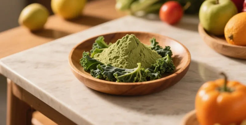 Polvo De Matcha, Energía Natural: Vitalidad Diaria Con Té Verde Ecológico Organic Kale Powder