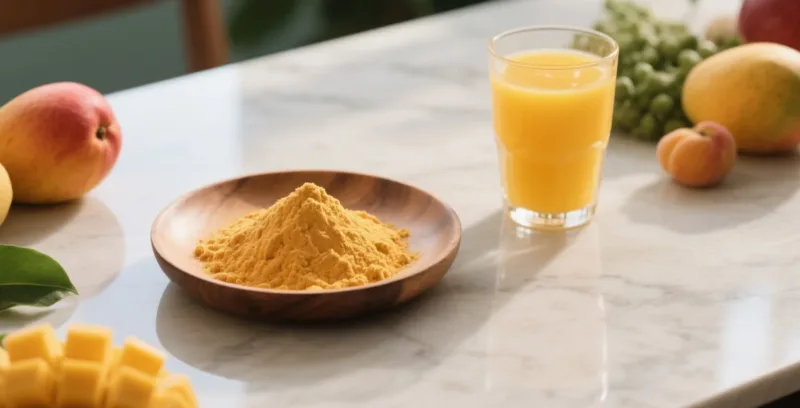 Nutrición Con Polvo De Mango: Bienestar Diario Con Polvo De Fruta Orgánico Organic Mango Powder