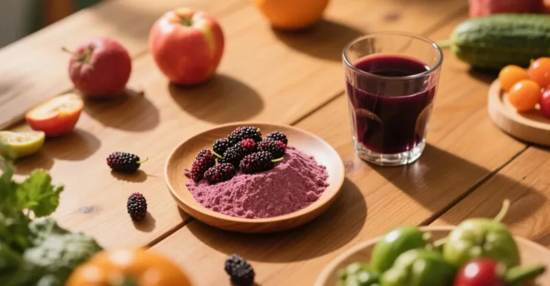 Guía De Compra De Polvo De Mora: Estándares De Calidad Para Productos De Mora Ecológicos Organic Mulberry Juice Powder
