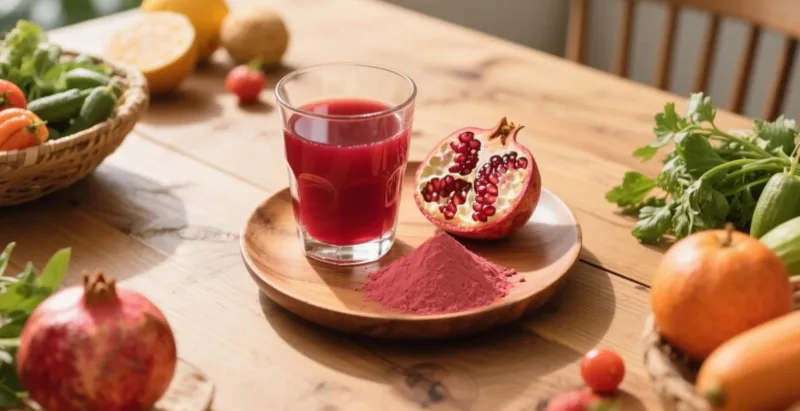 Selección De Polvo De Granada: Guía Completa De Estándares De Calidad Orgánica Organic Pomegranate Powder