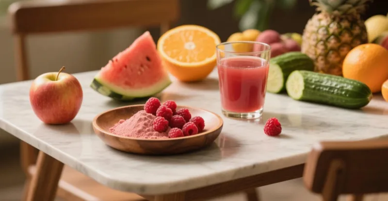 Los 7 Principales Beneficios De La Pólvora De Jugo De Frambuesa Orgánica Para Bebidas Funcionales Organic Raspberry Powder &Amp; Juice