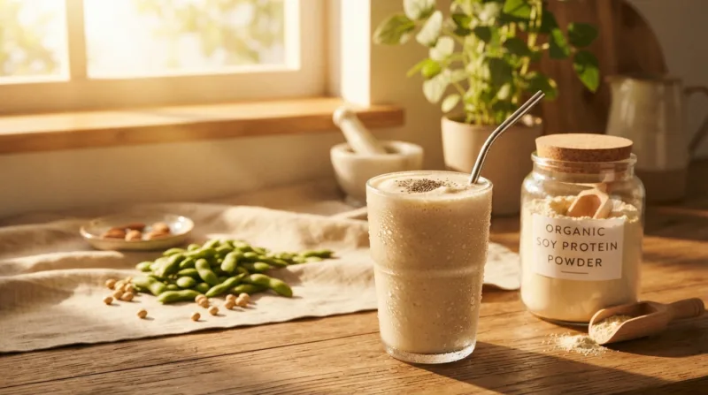 Proteína De Soja Orgánica En Polvo: La Proteína Vegetal Completa Con Evidencia Clínica Para El Músculo, El Corazón Y La Salud Ósea How Organic Soy Protein Powder Can Boost Your Daily Nutrition Complete Health Benefits Guide