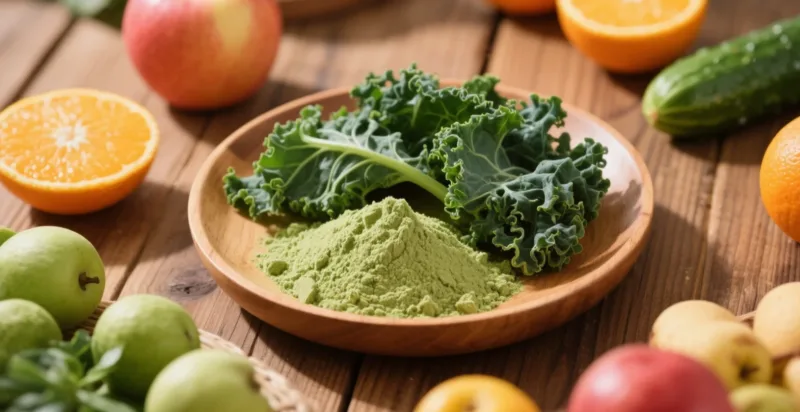 ¿Es El Polvo De Col Rizada Orgánico El Mejor Superalimento Para Un Estilo De Vida Saludable? Oragnic Kale Powder