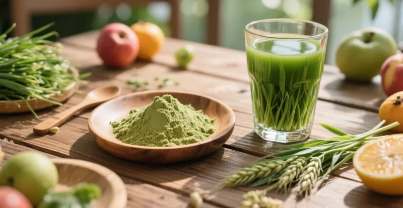 ¿Es El Polvo De Hierba De Cebada Orgánico La Clave Para Alcalinizar Su Cuerpo De Forma Natural? Organic Barley Grass Powder &Amp; Juice