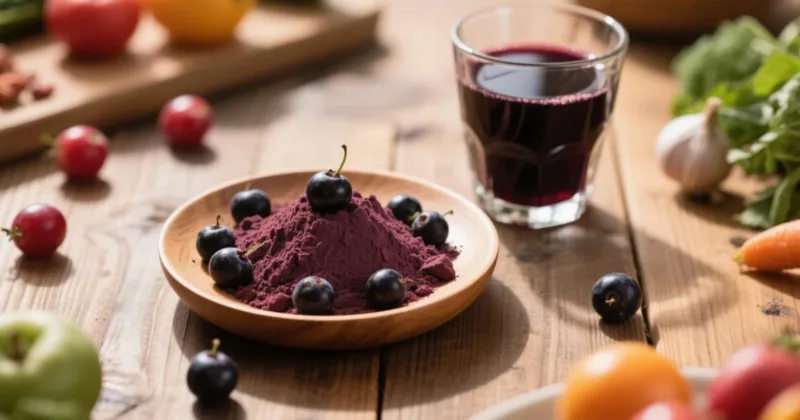 Por Qué El Polvo De Grosella Negra Orgánico Es Un Punto De Inflexión Para Las Bebidas Funcionales Organic Black Currant Powder