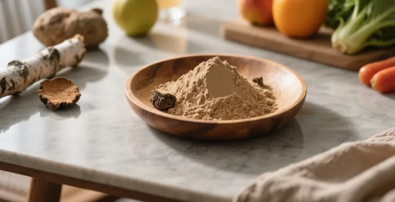 Polvo De Chaga Orgánico Vs. Polvo De Extracto: ¿Cuál Deberías Elegir? Organic Chaga Extract Powder