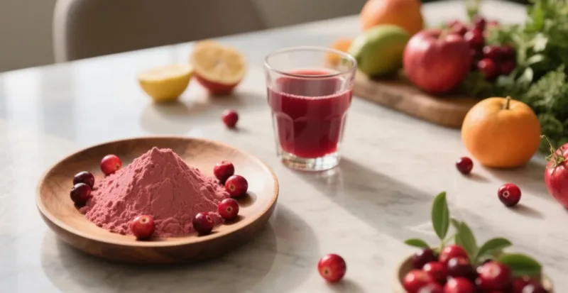 La Creciente Demanda De Polvo De Jugo De Arándano Orgánico En El Mercado Nutracéutico Organic Cranberry Powder &Amp; Juice