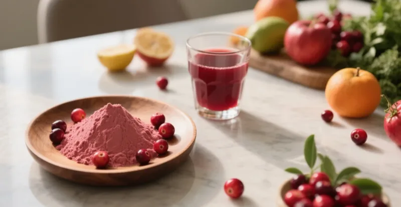 Cómo El Polvo De Arándano Rojo Orgánico Favorece La Salud Del Tracto Urinario De Forma Natural Organic Cranberry Powder &Amp; Juice
