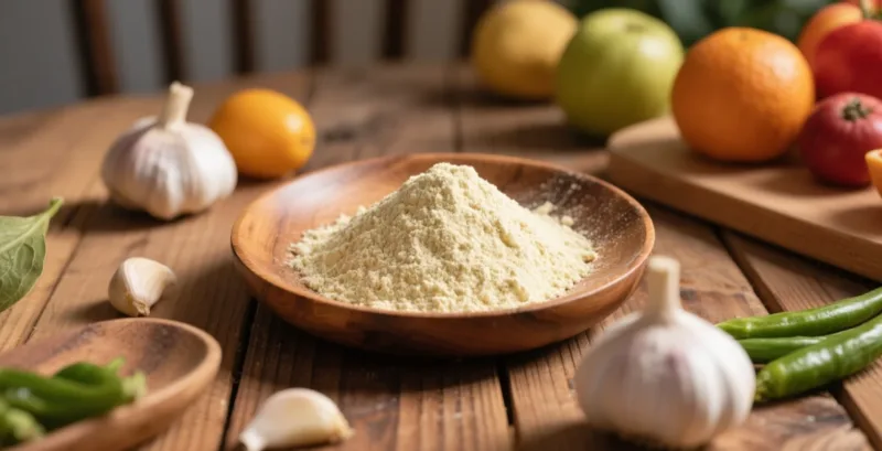Los 5 Principales Beneficios De Usar Polvo De Ajo Orgánico En Condimentos Y Salsas Organic Garlic Powder