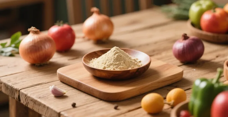 Cebolla En Polvo Orgánica Vs. Cebollas Frescas: ¿Cuál Es Mejor Para Ti? Organic Onion Powder