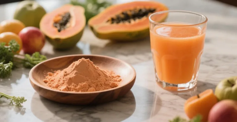 Cómo El Polvo De Zumo De Papaya Ecológico Mejora La Densidad Nutricional De Las Bebidas Saludables Organic Papaya Powder &Amp; Juice