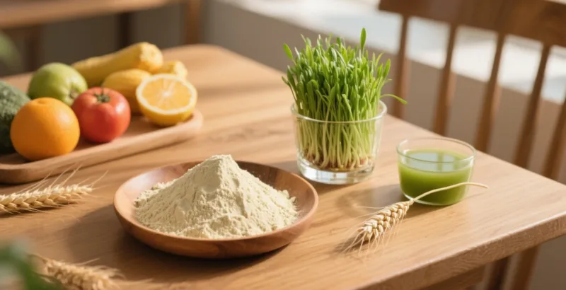 Polvo De Pasto De Trigo Orgánico Vs. Polvo De Jugo De Pasto De Trigo: ¿Cuál Se Adapta Mejor A Su Línea De Productos? Organic Wheatgrass Powder &Amp; Juice