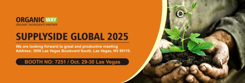 Únase A Organicway En Supplyside Global 2025 Join Organicway At Supplyside Global 2025