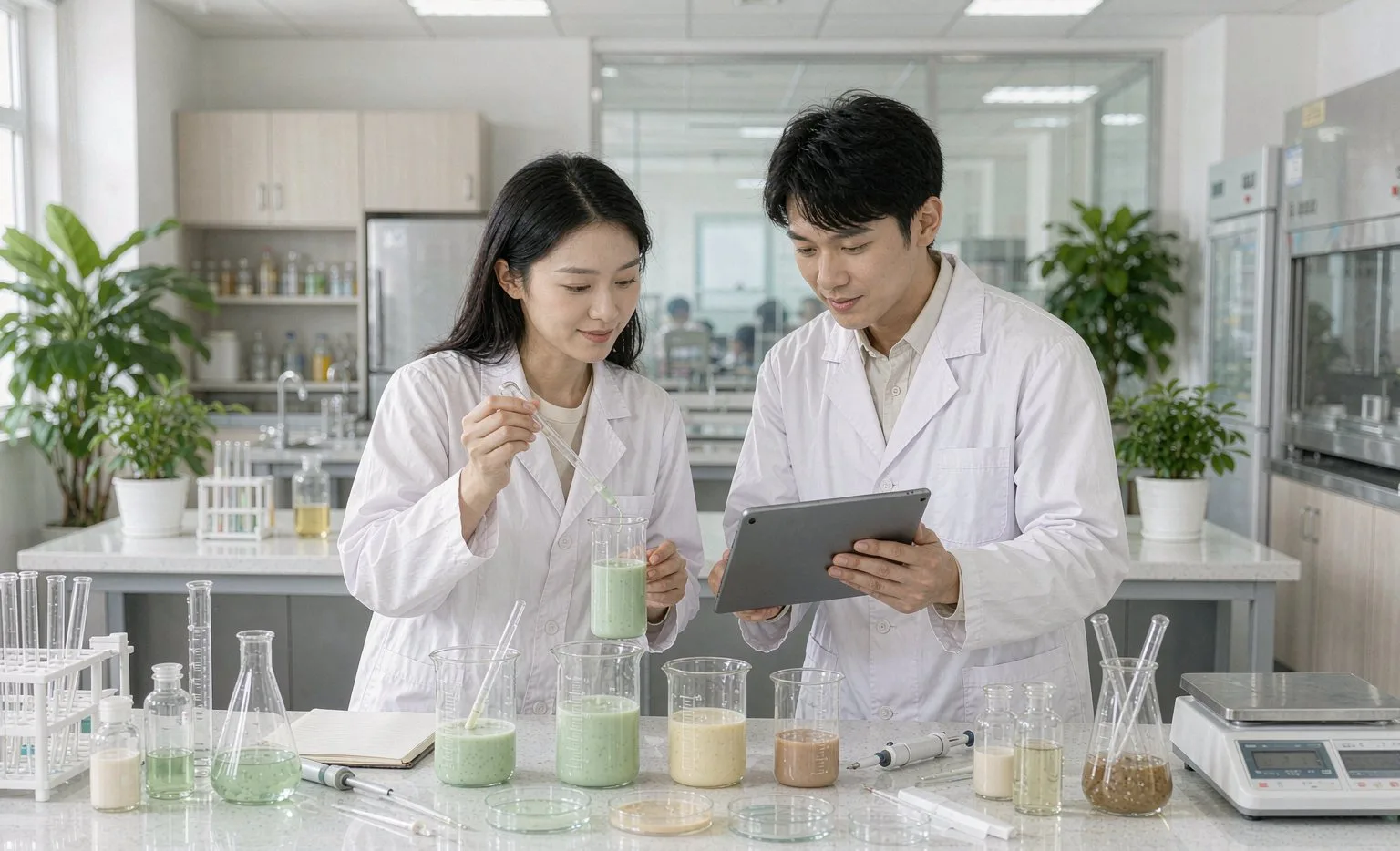 Servicios De Investigación Y Desarrollo Científicos De I+D Desarrollando Formulaciones Vegetales