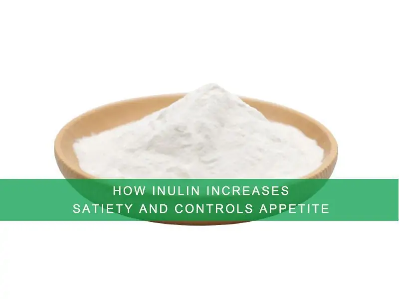 Cómo la inulina aumenta la saciedad y controla el apetito